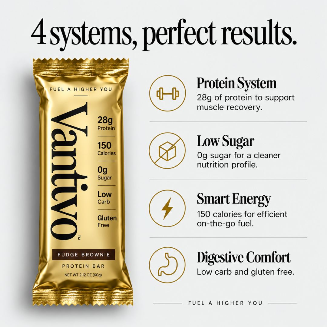 Vantivo Protein Bars Pack Of 10