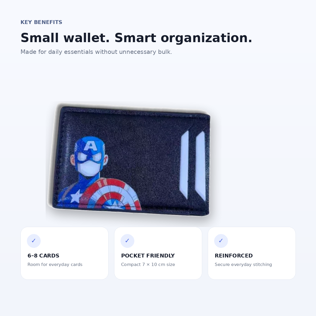 Embossed ID Wallet