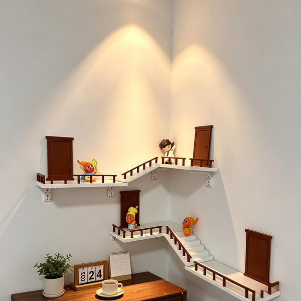 3D Printed Corner Wall Shelf