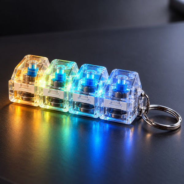 Fidget Light Keychain Toy