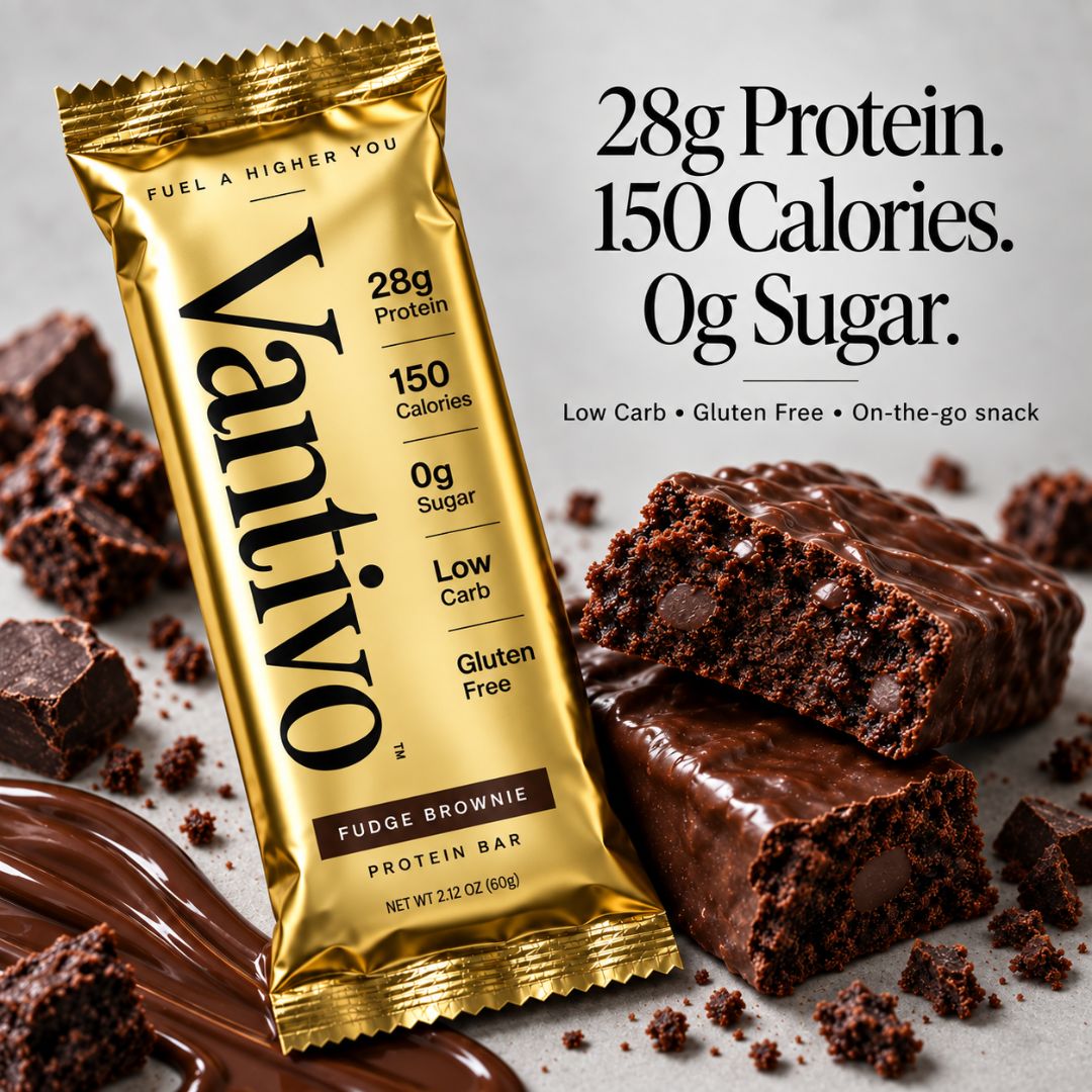 Vantivo Protein Bars Pack Of 10