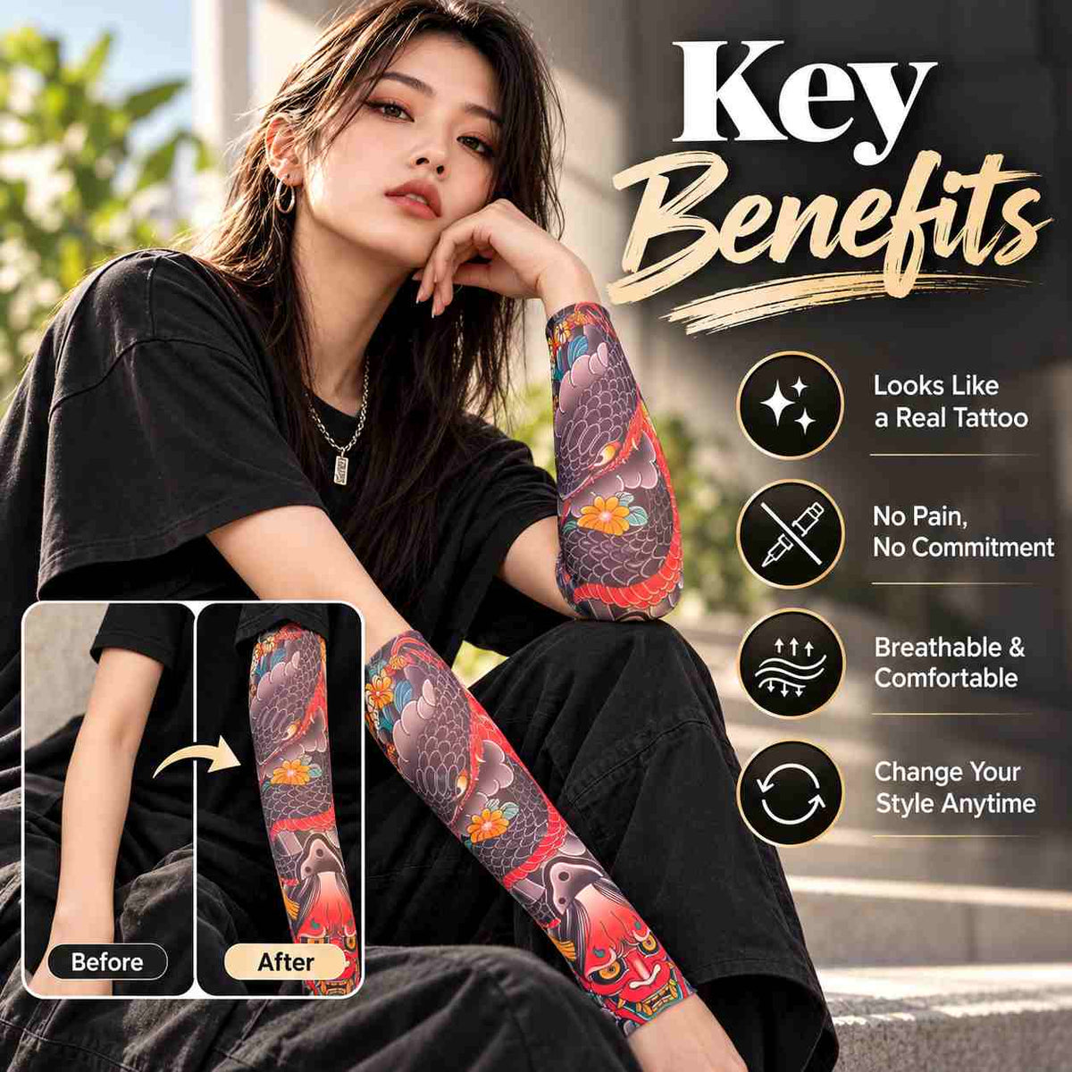 Invisible Tattoo Mesh