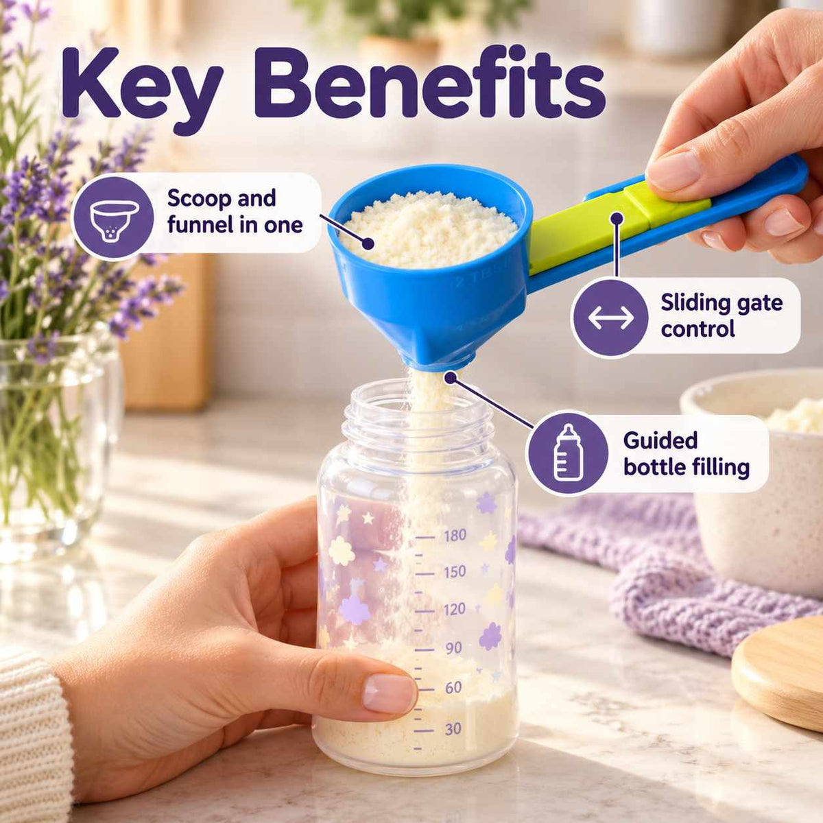 EasyFill Funnel Scoop