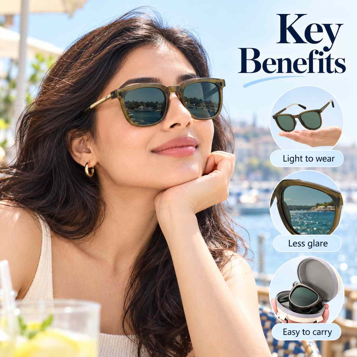 Ultra Light Foldable Sunglasses