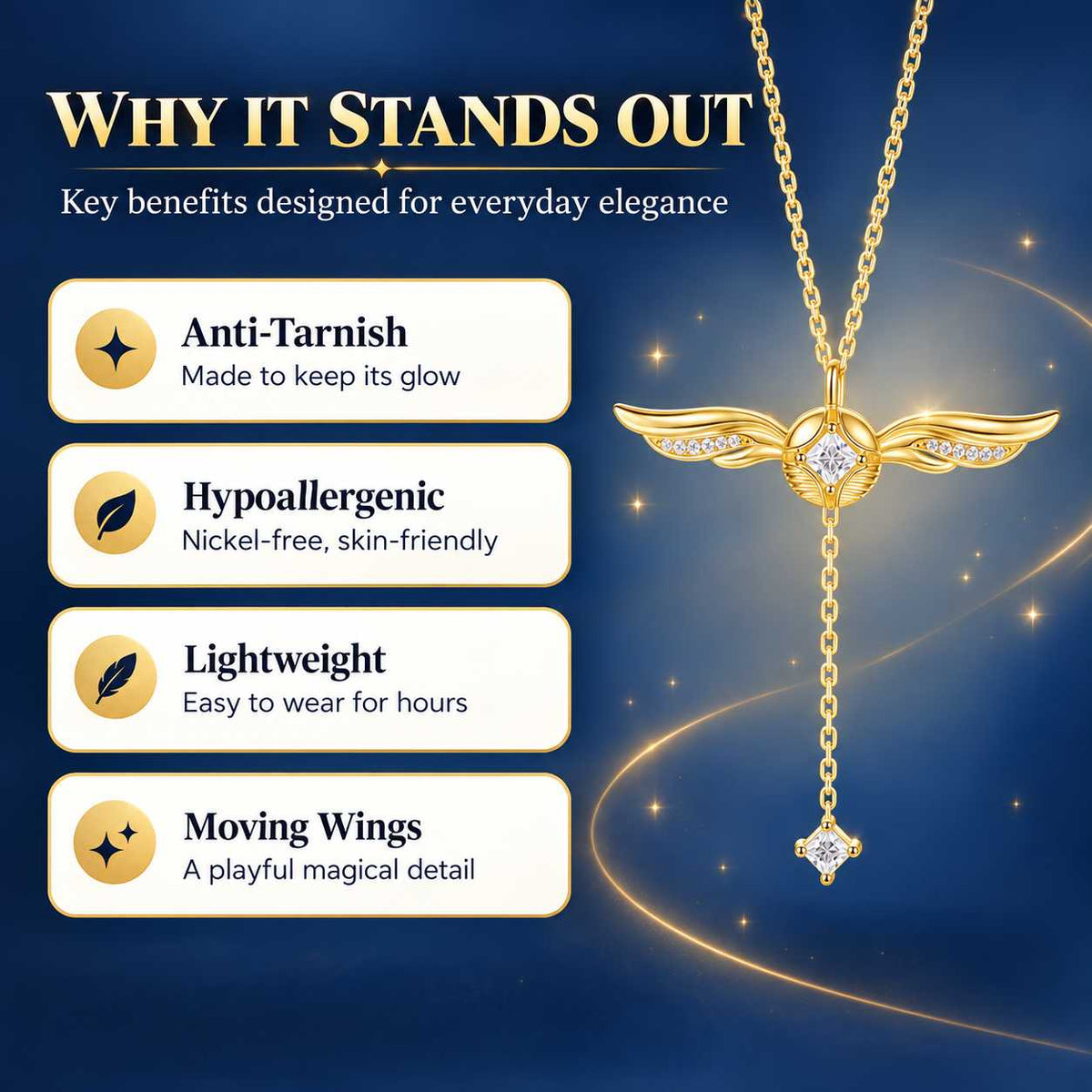 Golden Snitch Necklace