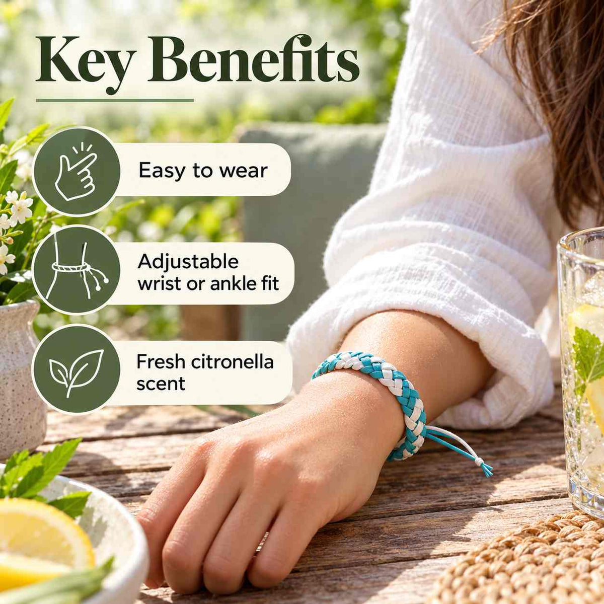 Mosquito Repellent Bracelet (Pack of 12)