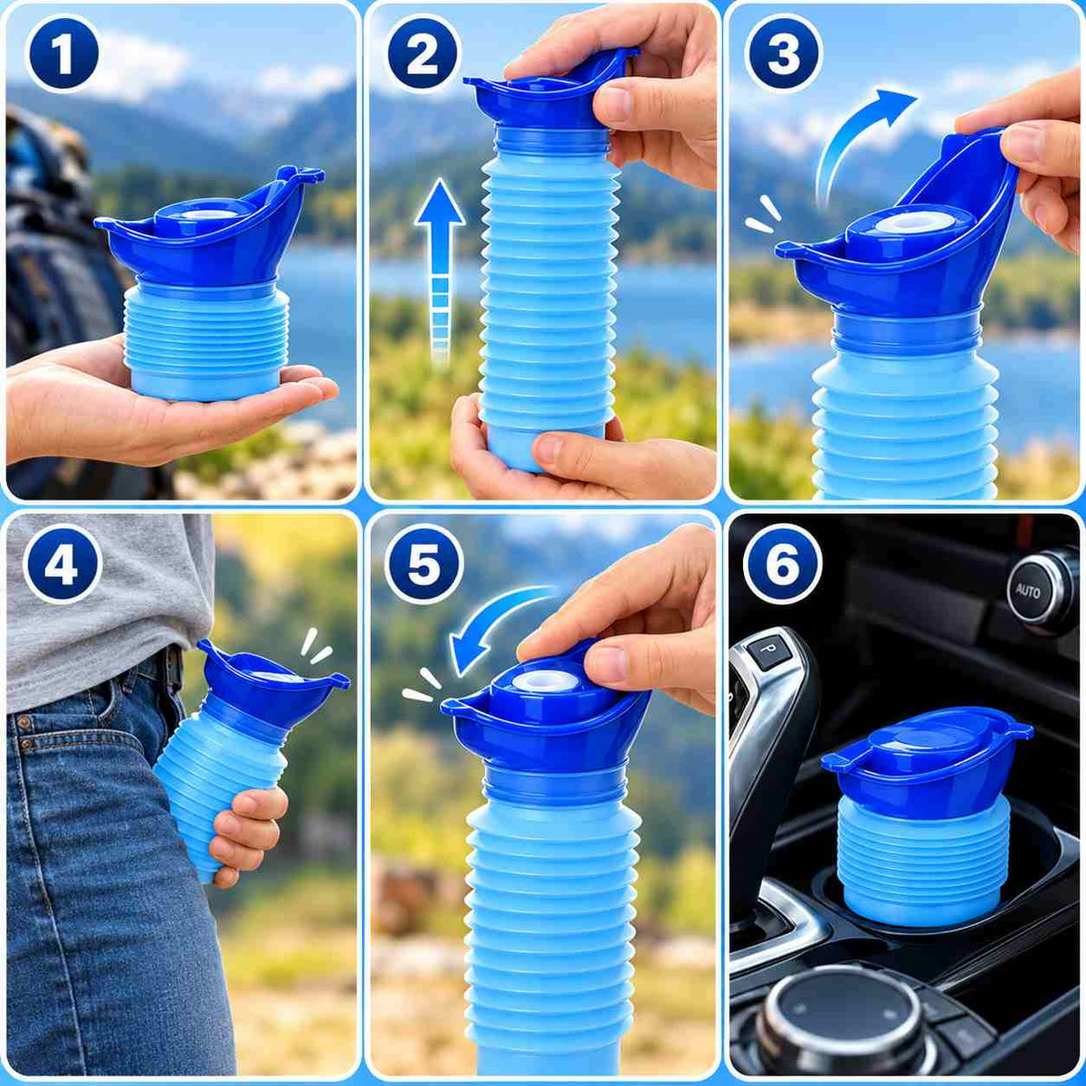 Portable Urinal Bucket