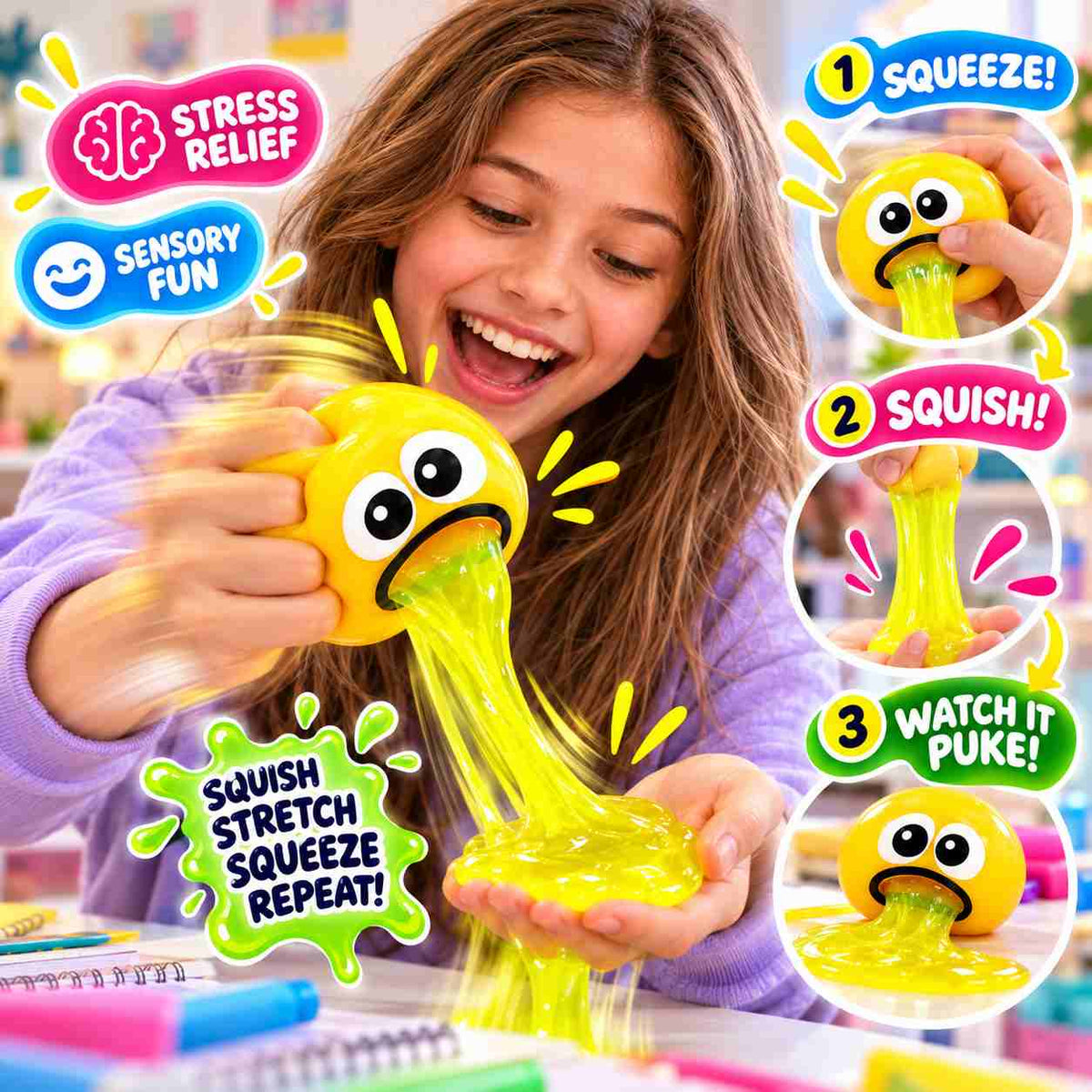 Slime Squishy (Pack of 4)