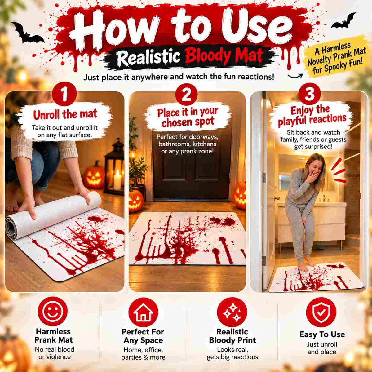 Realistic Bloody Mat