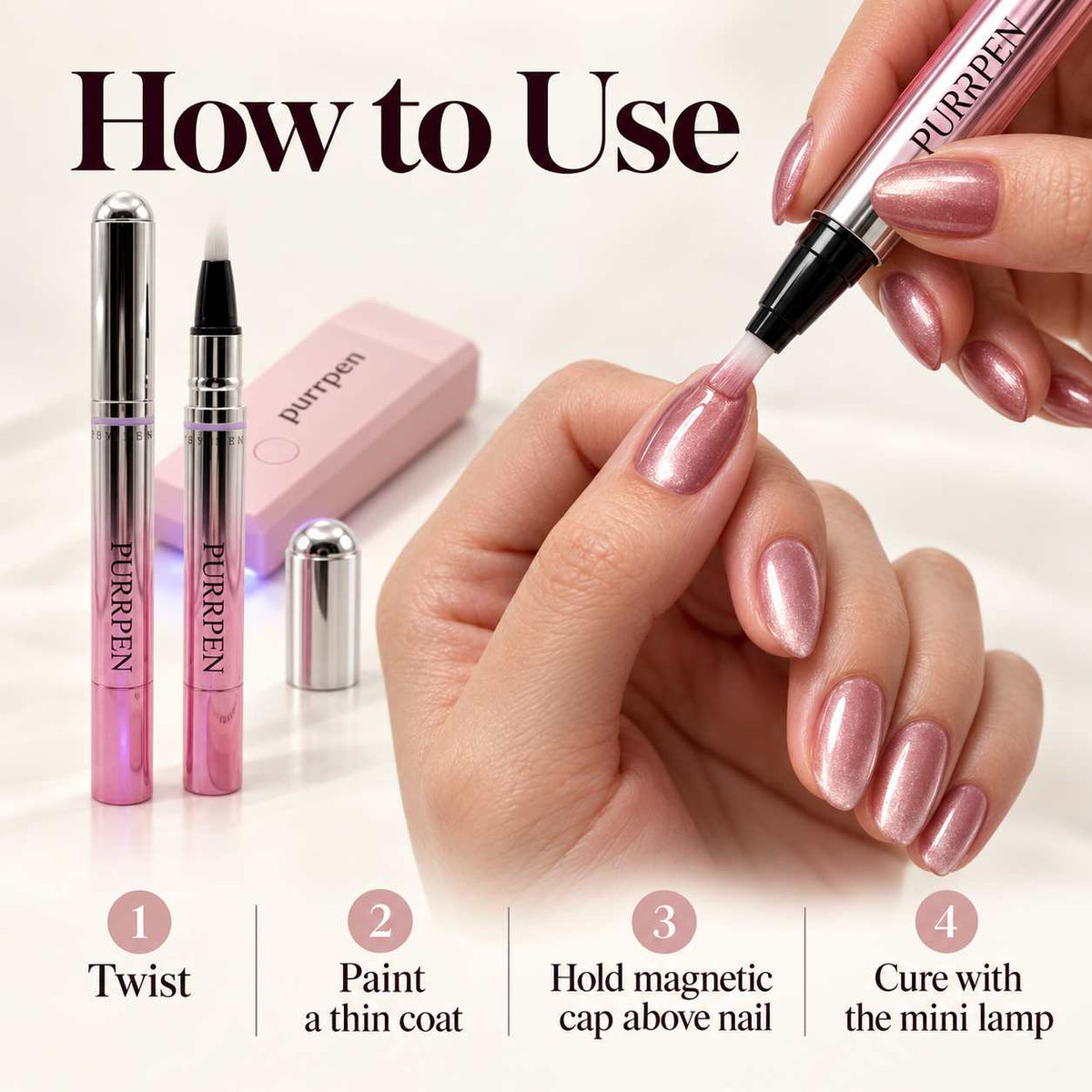 Salon Cat-Eye Nails