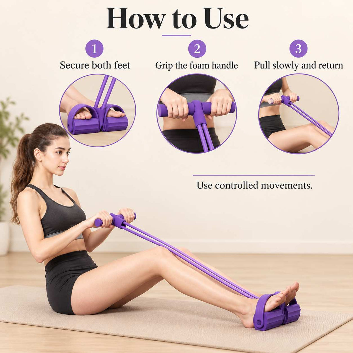 Yoga Pedal Puller Bar