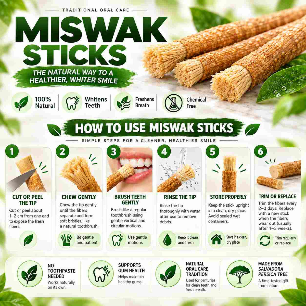 Miswak Sticks
