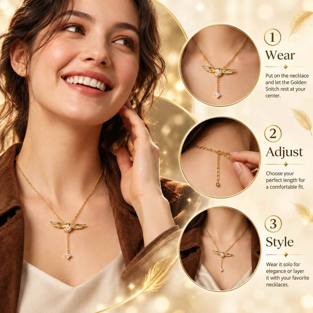 Golden Snitch Necklace