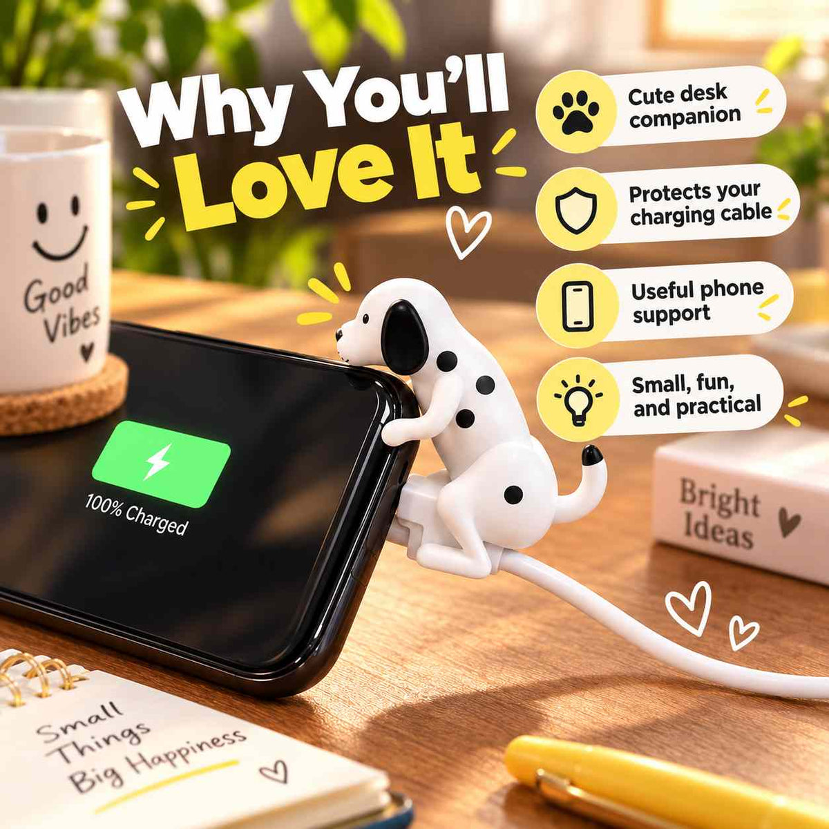 Dog Shaped Cable Protector