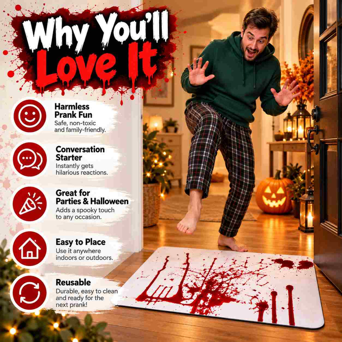 Realistic Bloody Mat
