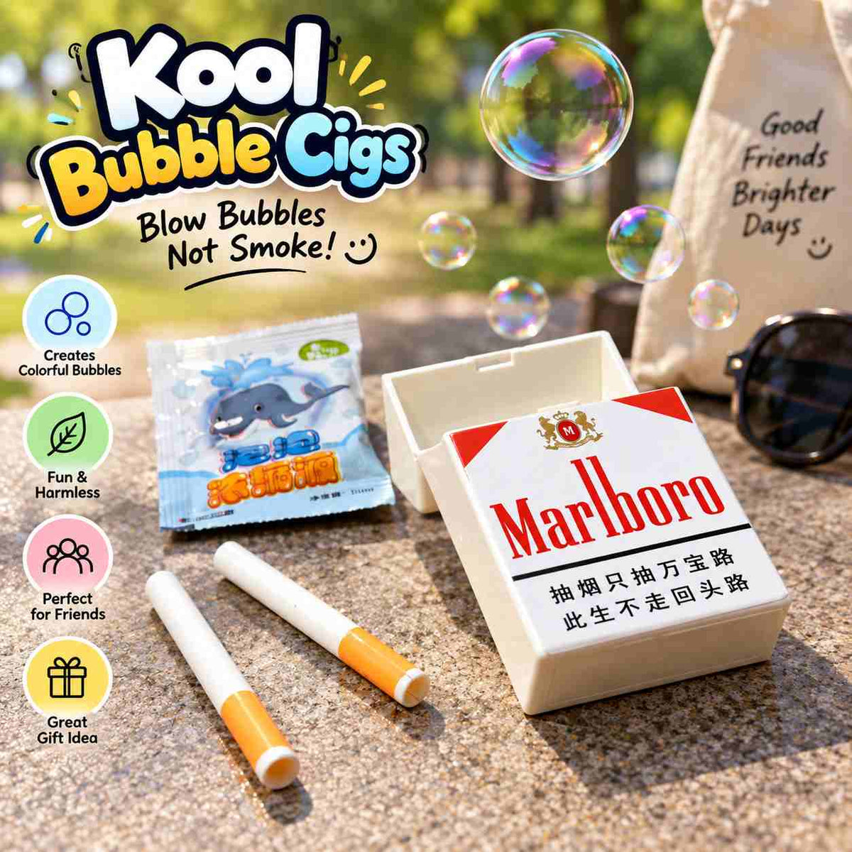 Kool Bubble Cigs