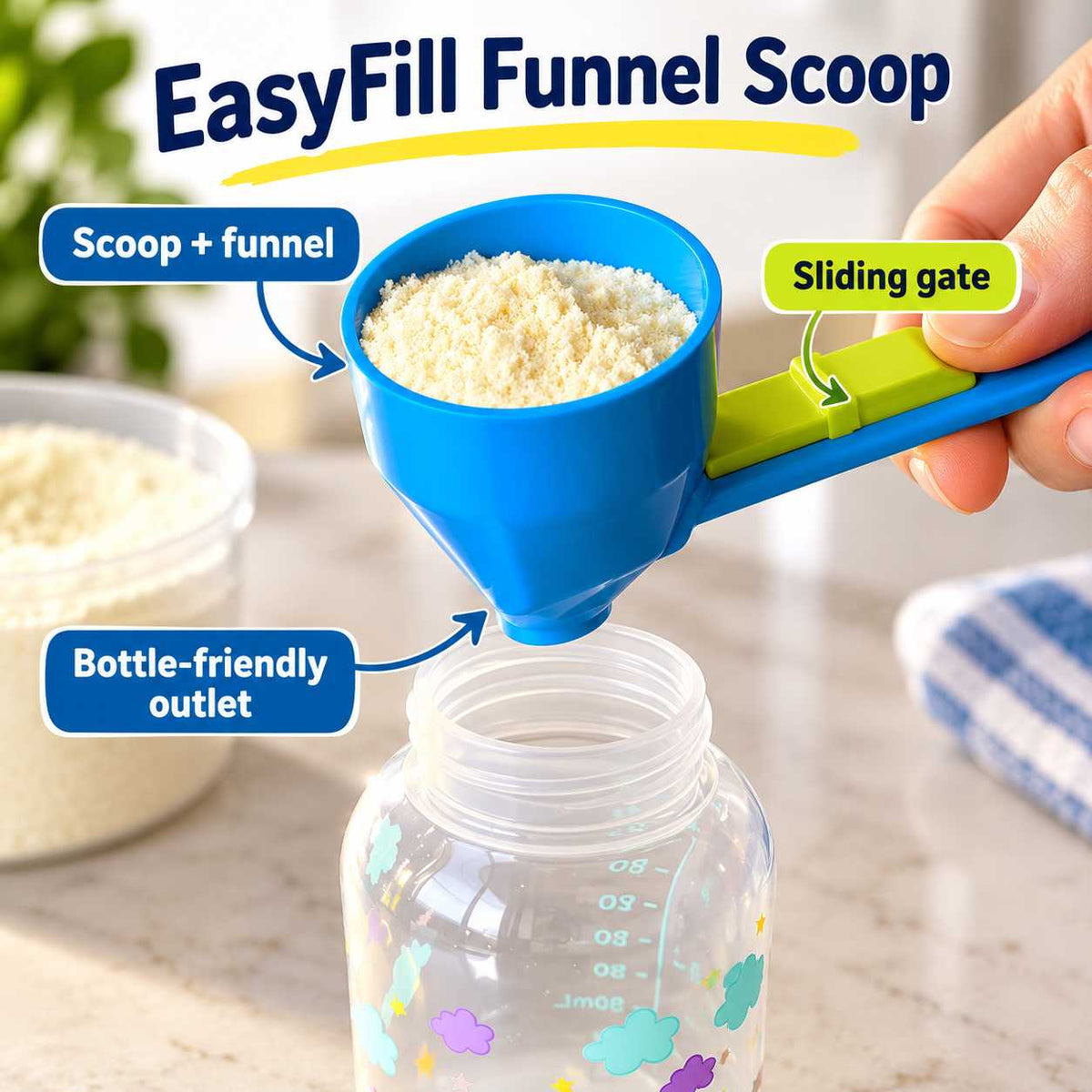 EasyFill Funnel Scoop