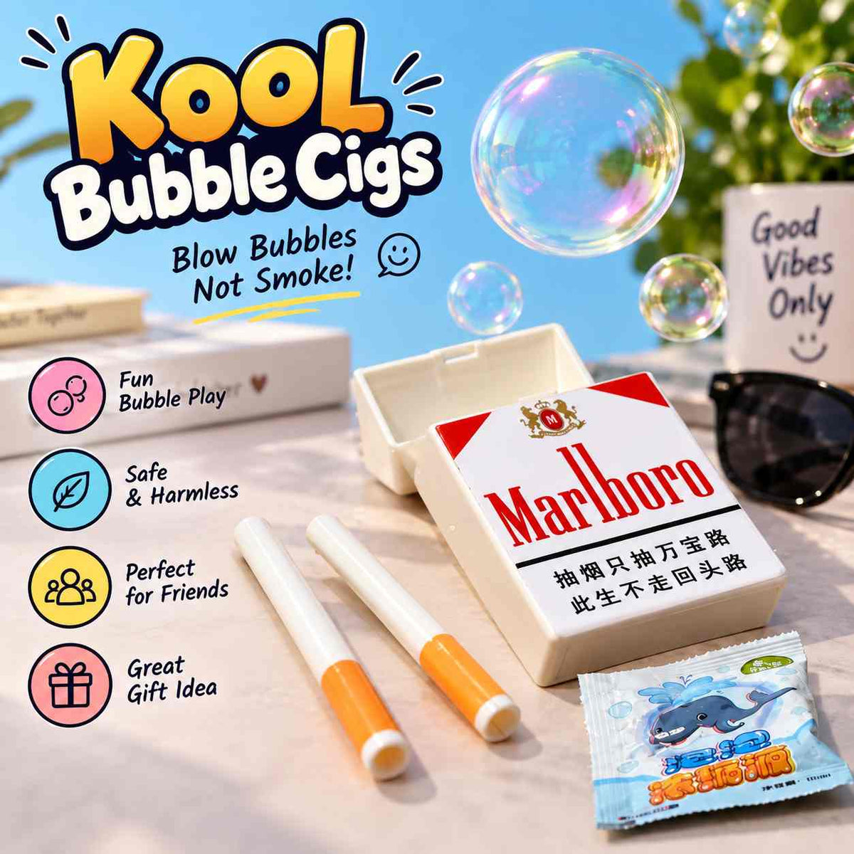 Kool Bubble Cigs