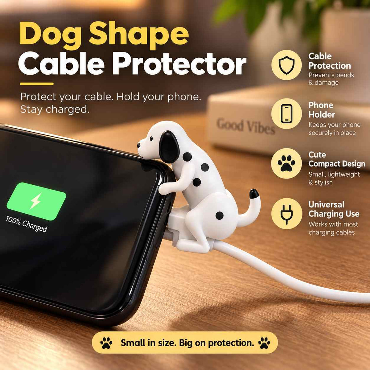 Dog Shaped Cable Protector