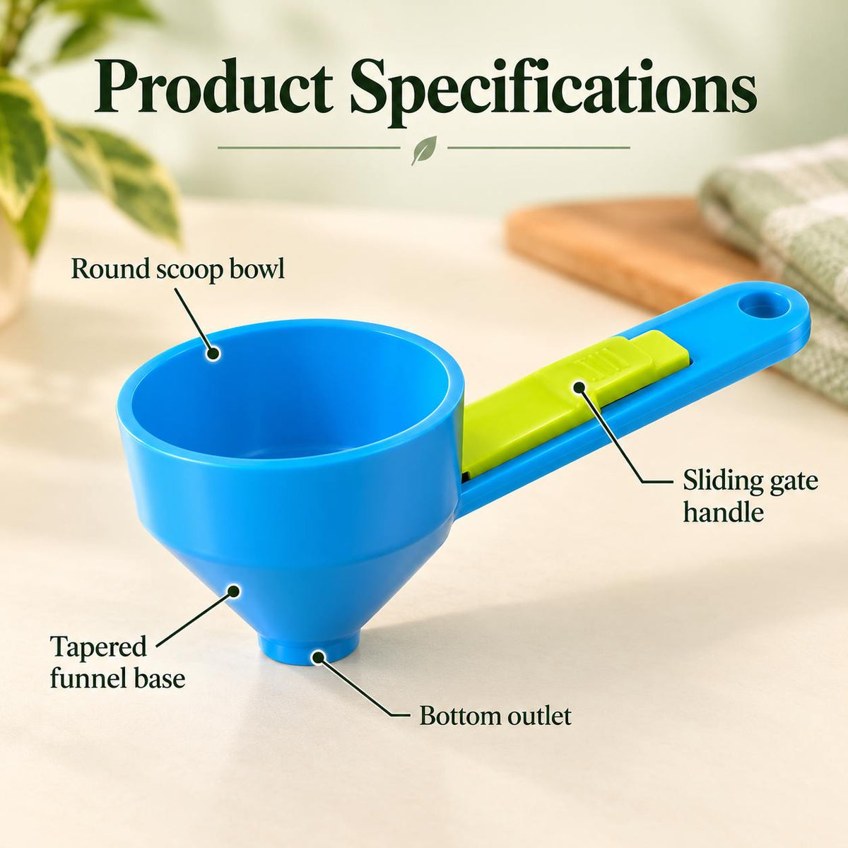 EasyFill Funnel Scoop