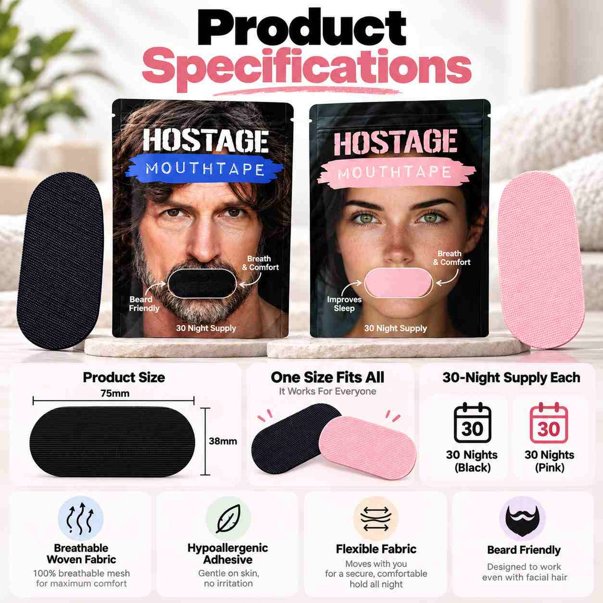 Hostage Couple Mouthtape