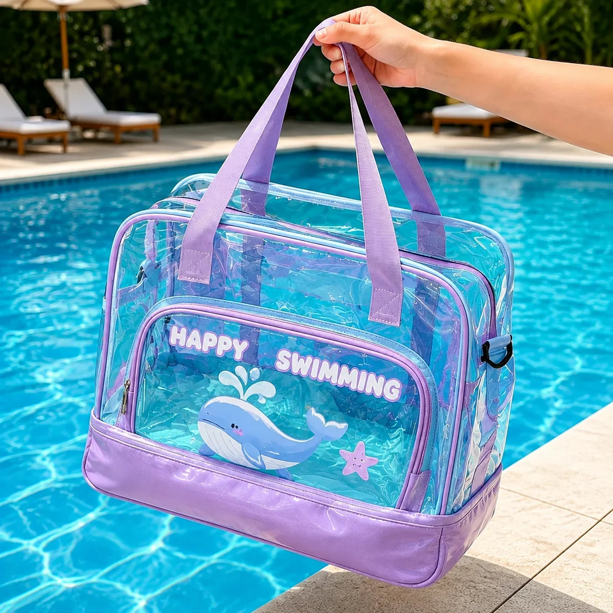 Clear Waterproof Swim Storage Bag