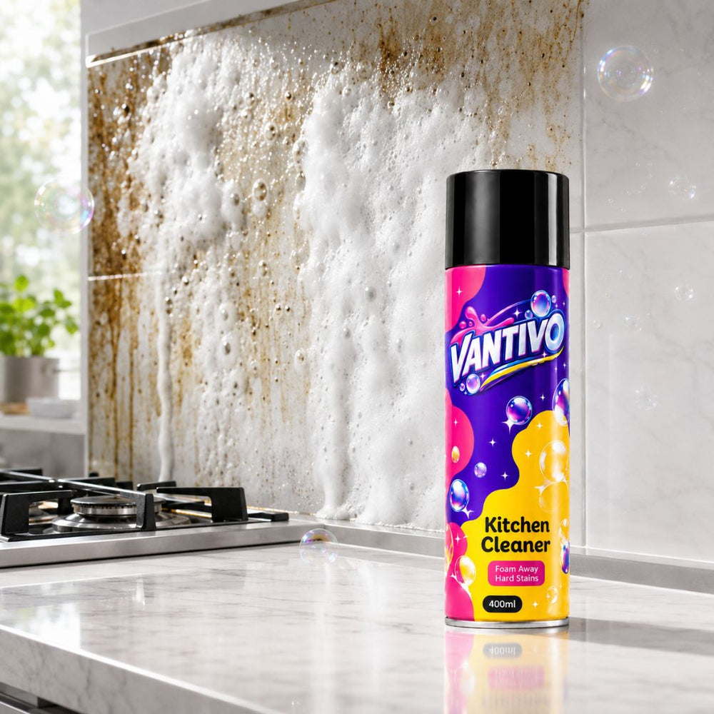 Foam that stays put and does the work for you.