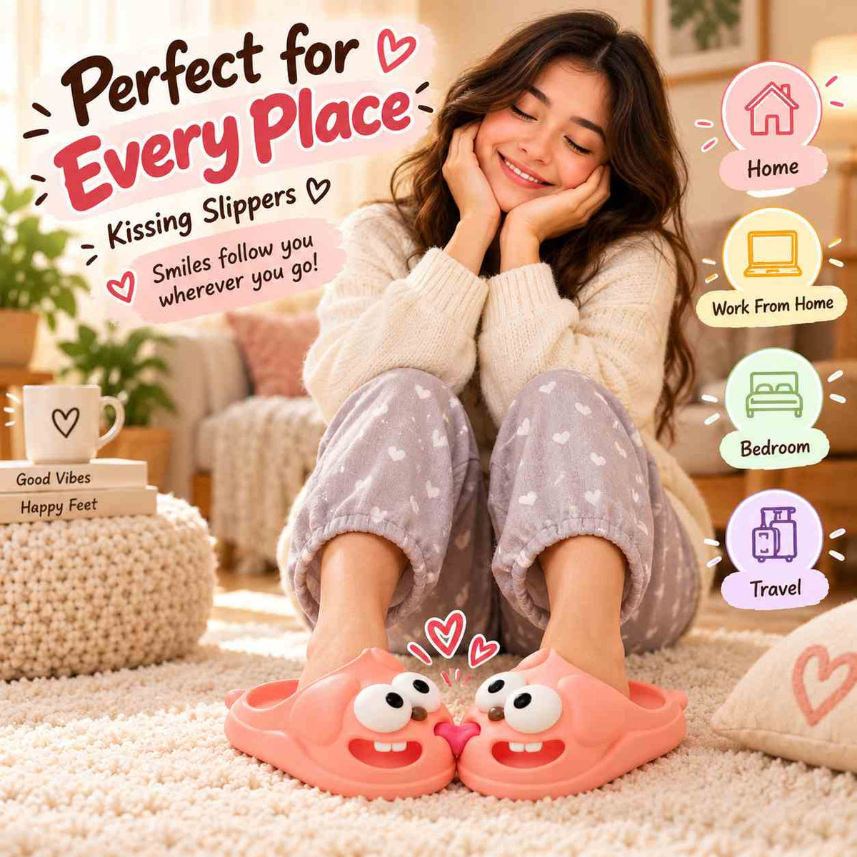 Kissing Slippers