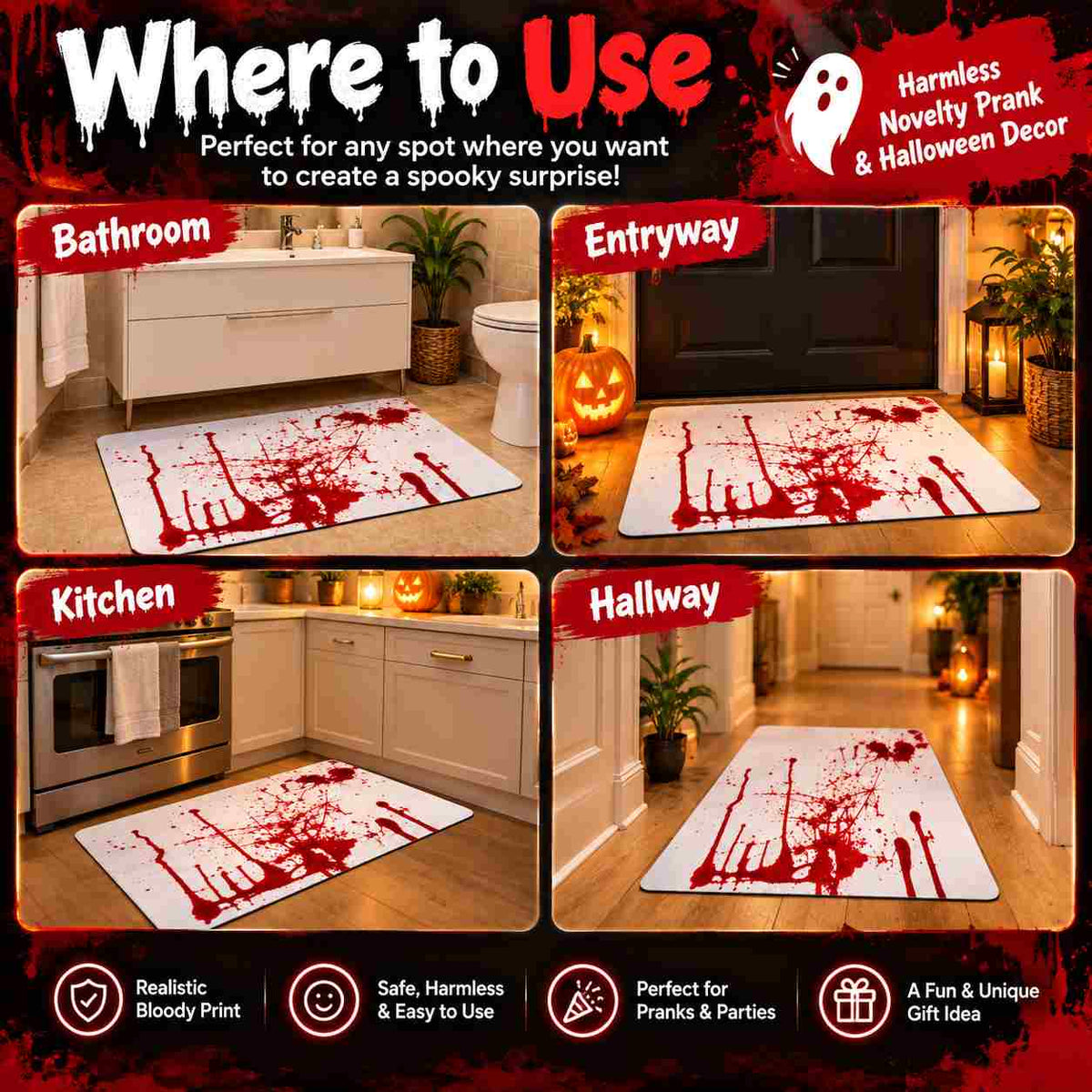 Realistic Bloody Mat